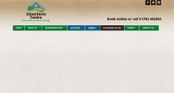 Desktop Screenshot of clynefarm.com